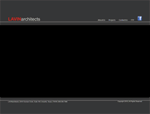 Tablet Screenshot of lavinarchitects.com